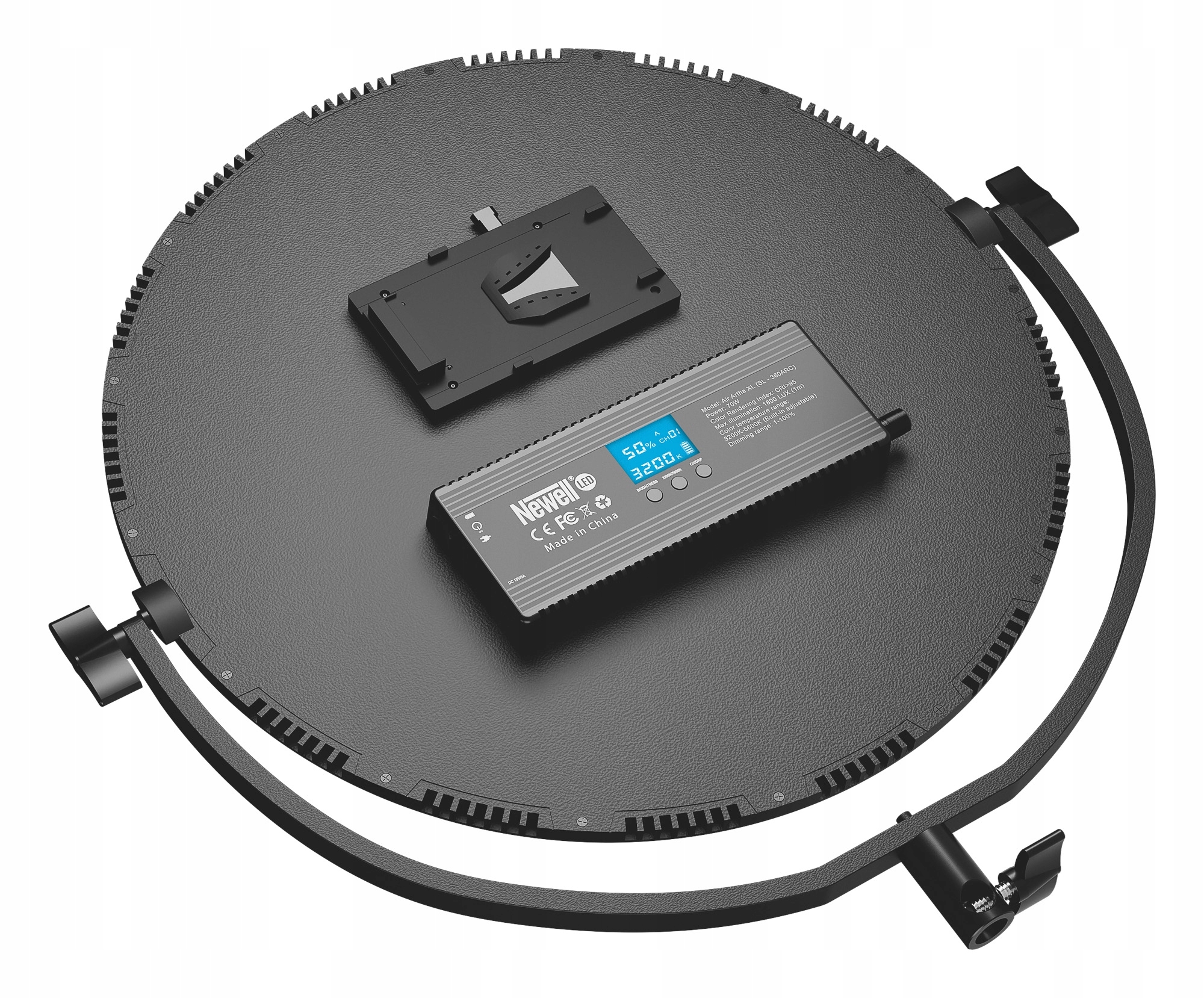 Lampa LED Newell Air Artha XL +Pilot Torba Statyw Źródło światła LED