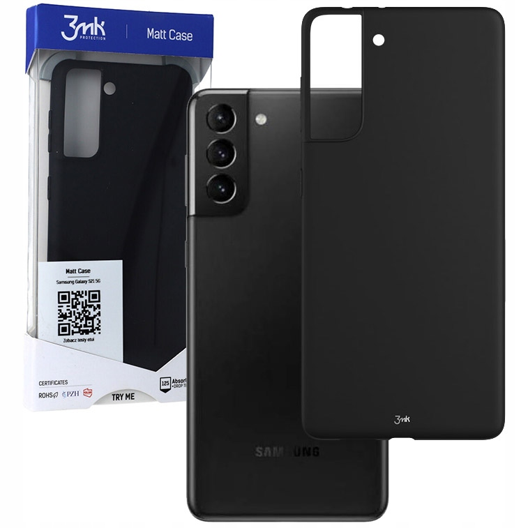 

Etui 3MK Matt Case do Galaxy S21 5G, cover obudowa