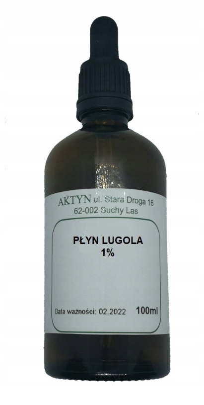 

Płyn Lugola 1% 100ml pipeta