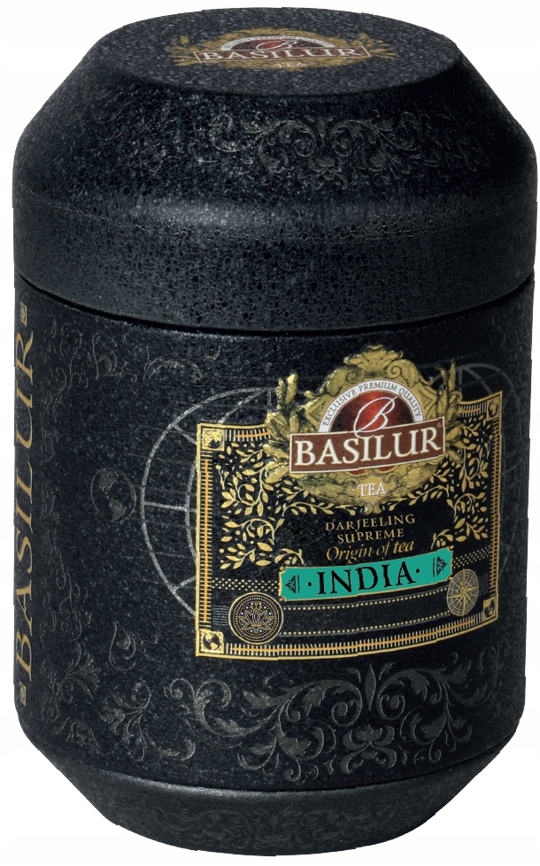 Basilur Darjeeling Supreme černý čaj 50 g listů Plechovky