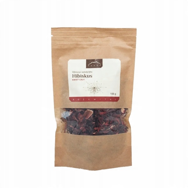 

Hibiskus kwiat cały 100g Nanga