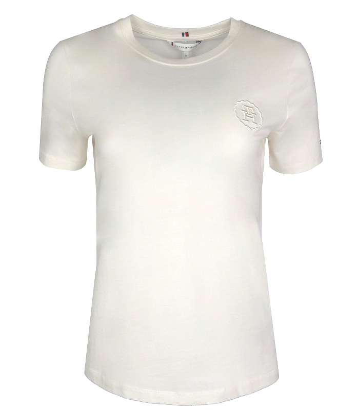 Tommy Hilfiger dámské tričko, krémové, Xxs