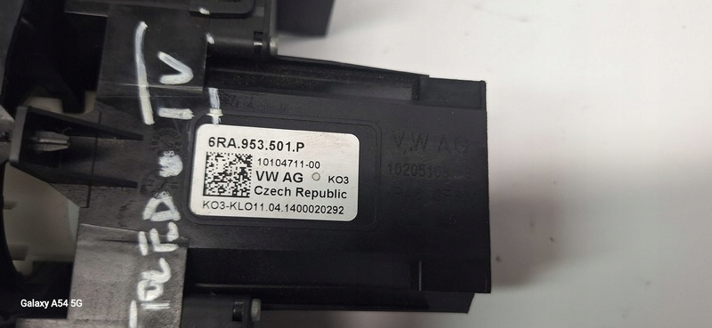 DEVIO LUCI TERGICRISTALLO TERGI SEAT TOLEDO IV 6RA953501P