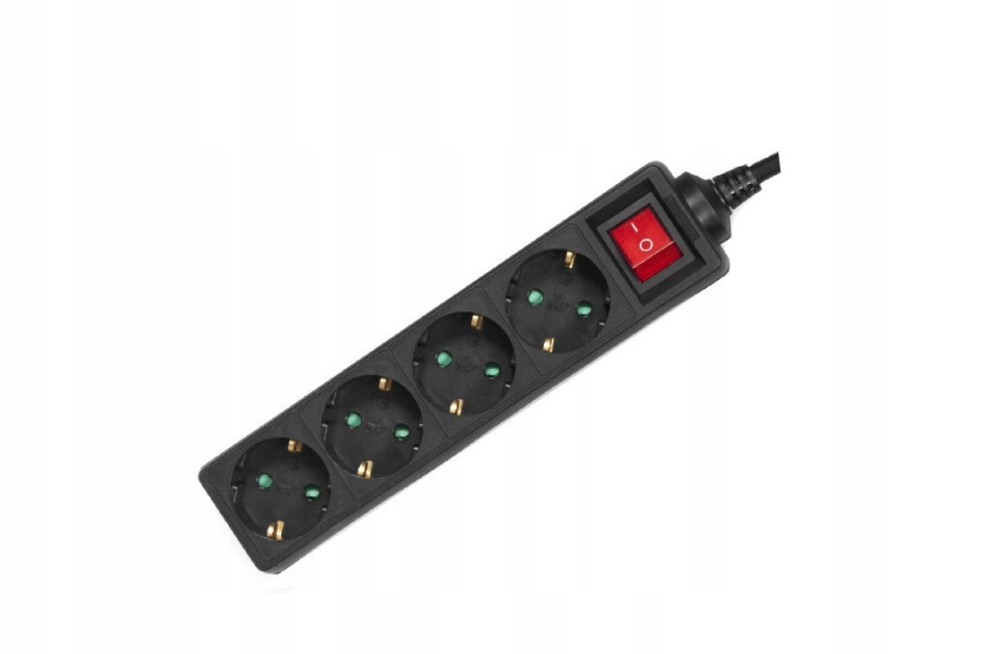 

Przedłużacz 4 Gniazda 5M Maclean En MCE194G 3500W