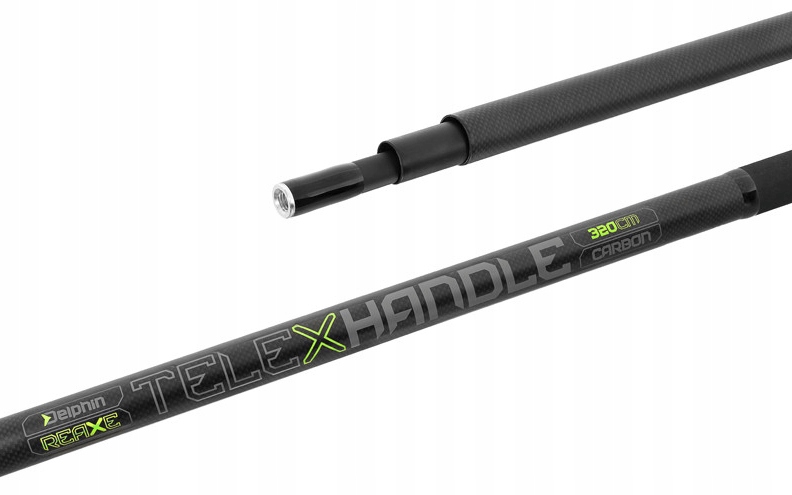 Tyč k podběráku Delphin Rexave Feeder TeleHANDLE 400cm