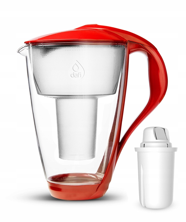 Dzbanek filtrujący szklany Dafi Crystal Led