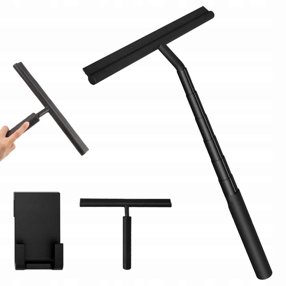 Levně Univerzální Stěrka Na Vodu Na Sklech Oken, Gumová, 23,5-97 CM