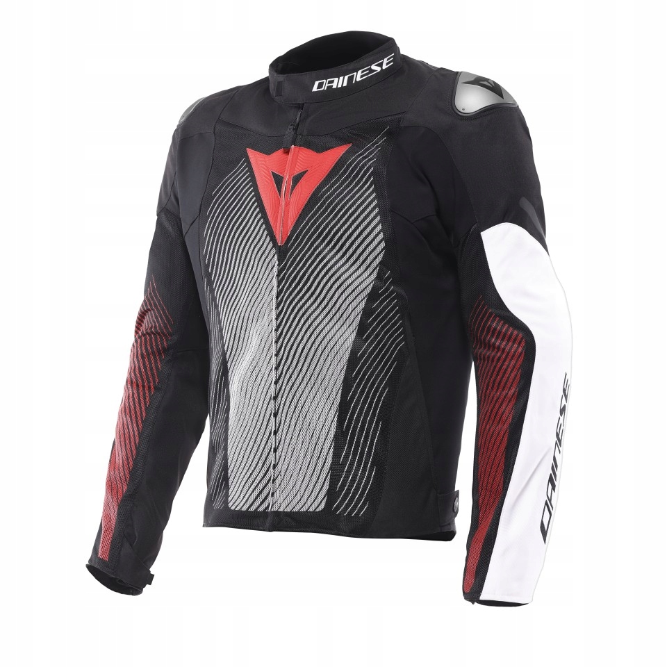 Motocyklová bunda Dainese Ventar Air Tex Jacket čierna/biela/červená 52