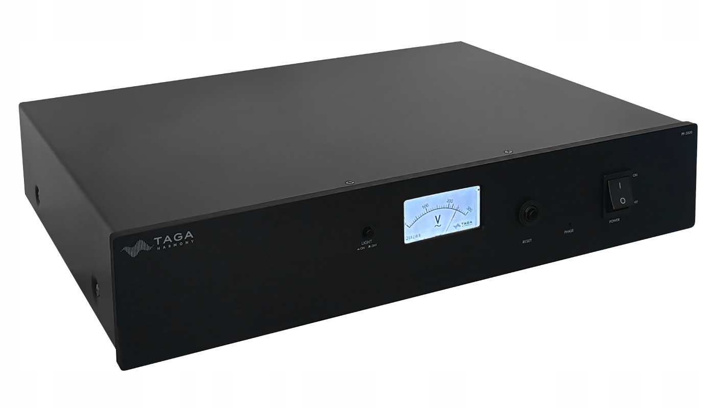 Taga Harmony PF-2000 (2025) Čierna Filter napájania Stabilizácia