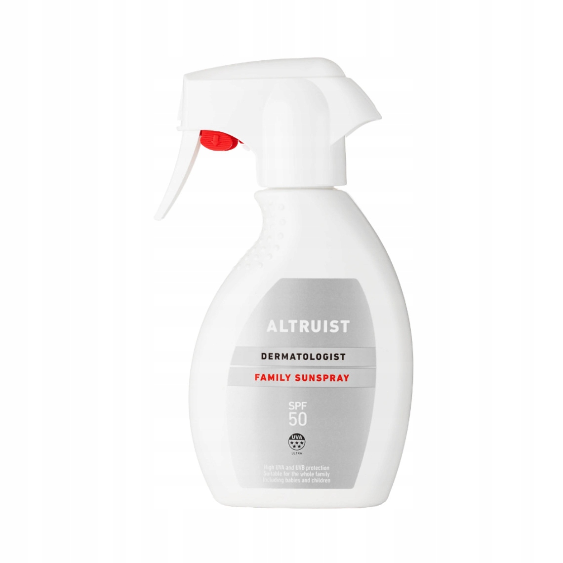 Altruist, Family Spray SPF 50, Filtr przeciwsłonec