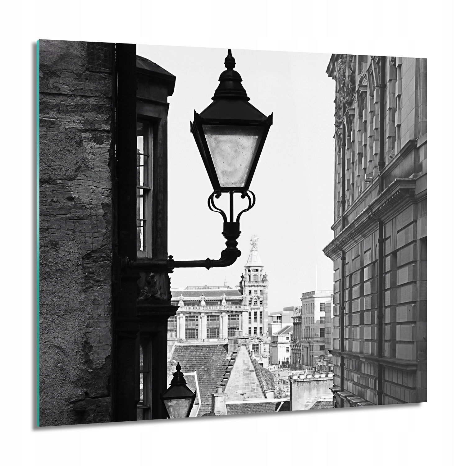 Edinburgh Staré město Skleněný foto 60x60 grafika
