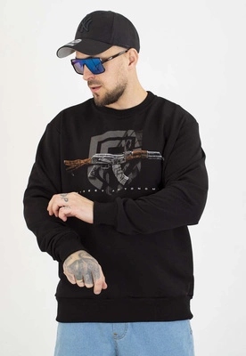 Bez Kapuce Mikina černá