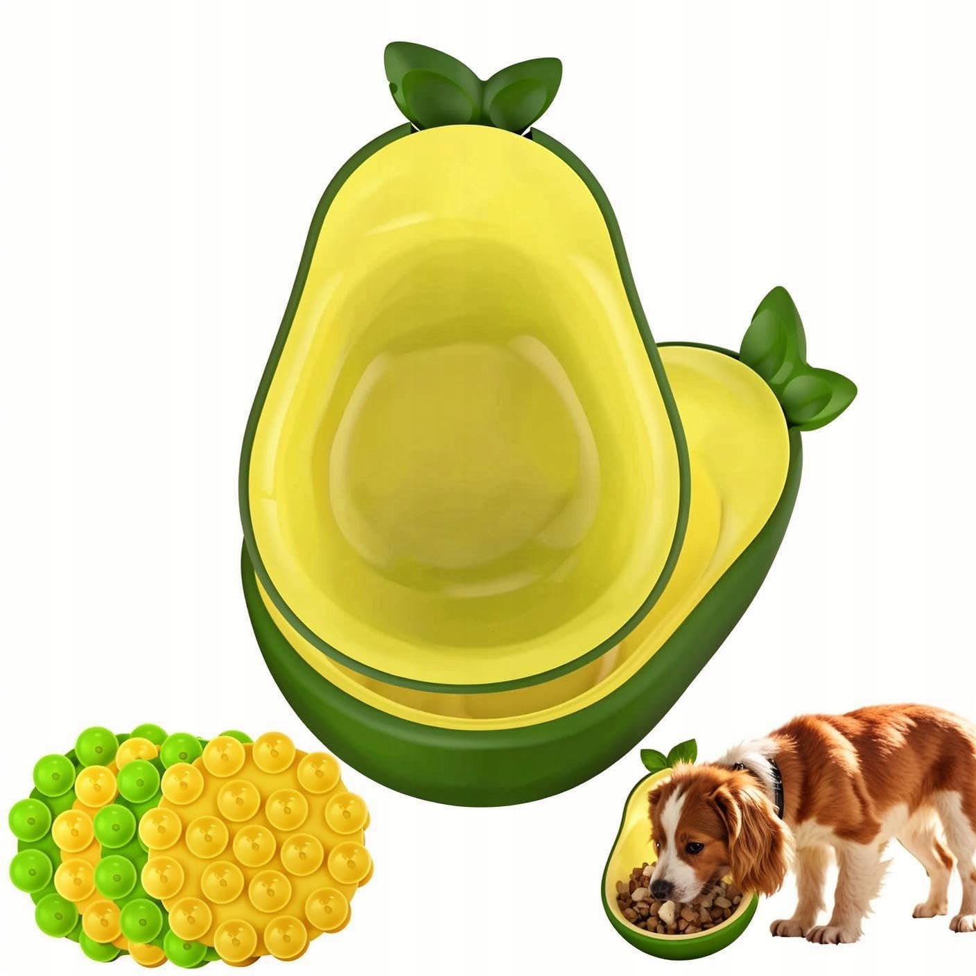 Levně Doppelnapf Sada Misky Pro Kočky A Psy S Protiskluzovou Přísavkou