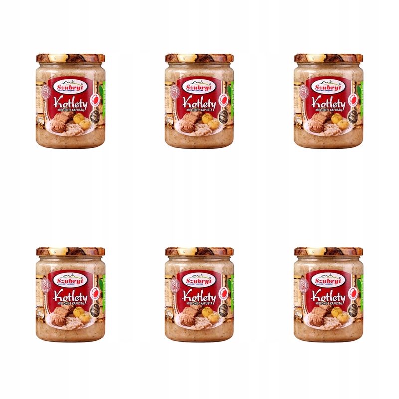 Mleté kotlety s zelím Szubryt 470 g X6