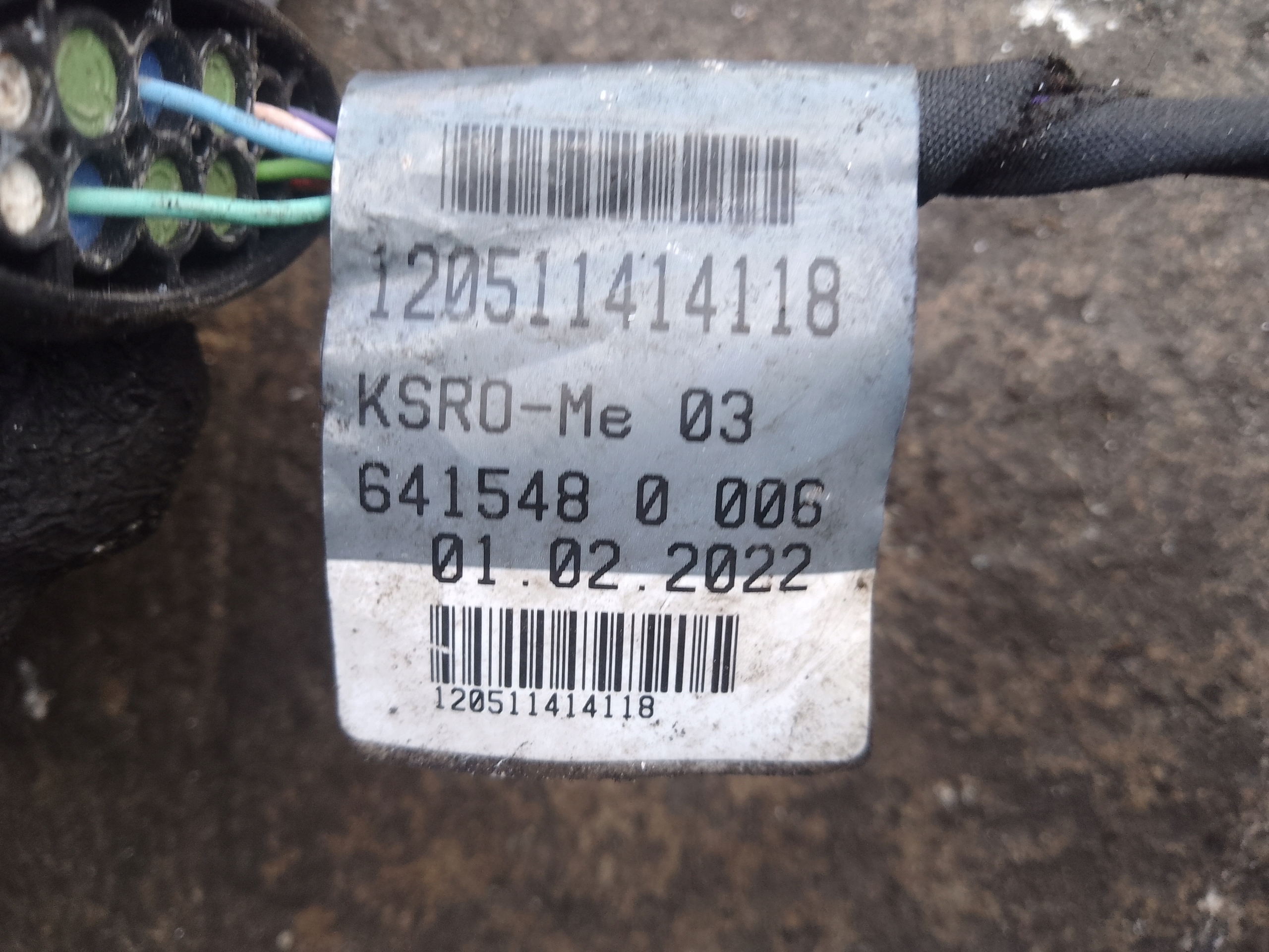 AUDI wiring bundle of control A6 C8 4K0971824L