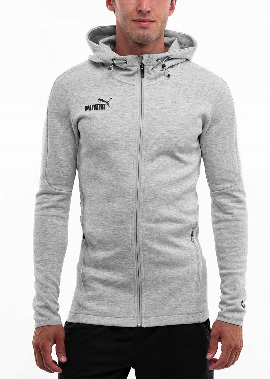 Puma pánská mikina s kapucí sportovní tepláková mikina s logem hoodie teamFINAL vel. XXL