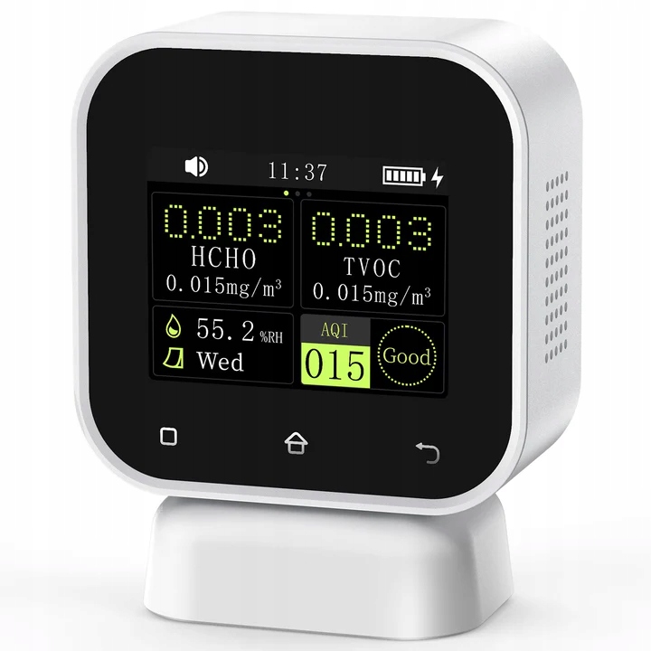 Fnirsi SFD-02 4v1 Monitor kvality vzduchu detektor formaldehydu