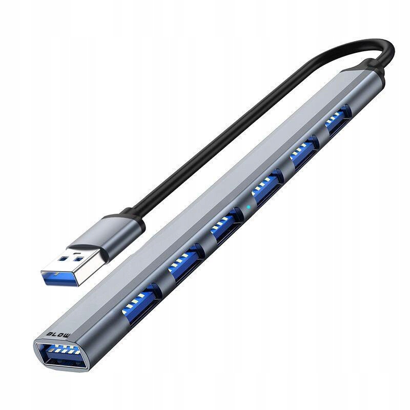 ROZGAŁĘZIACZ ROZDZIELACZ HUB USB 3.0 7 Portów BLOW SLIM SPLITTER