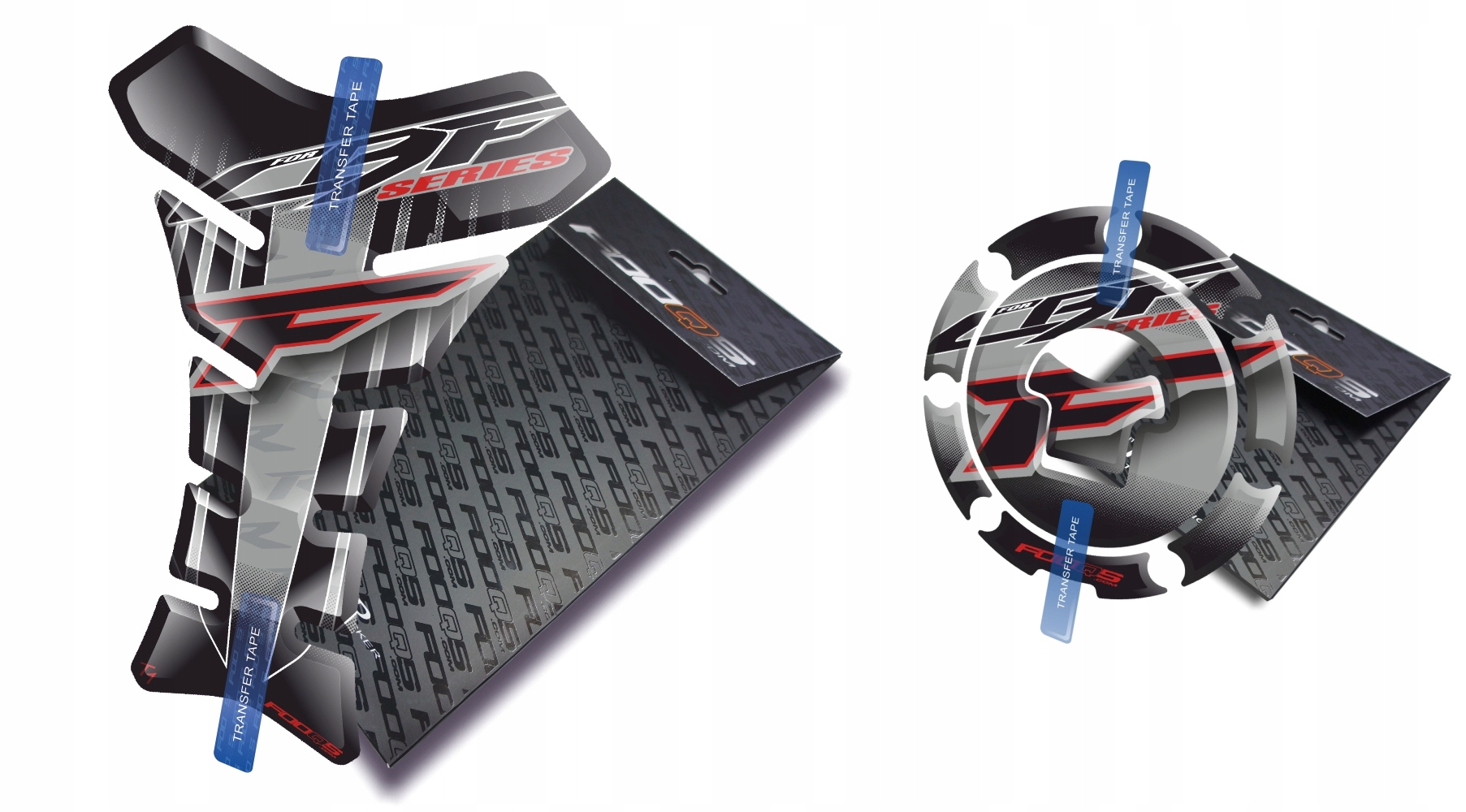 Tank-pad Cap-pad od firmy Fooqs pro Honda Cbf 500 600 Starší Model Stříbrný