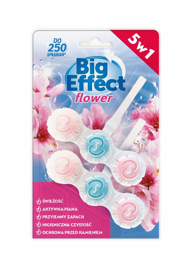 

Zawieszka do wc Lewiatan Big Efekt Flower 2 x 40g
