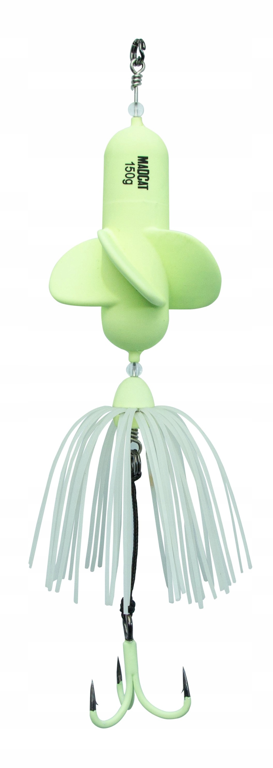 Madcat A-Static Propeller Teaser 26CM 3/0 150G Sinking Glow-in-the-dark