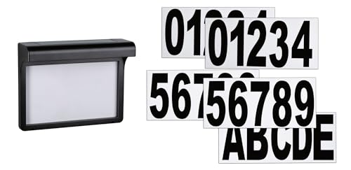 Lampa Zewnętrzna LED Solarowa Numer Domu Czarna Kwadratowa IP44 PAULMANN — miniatura 9