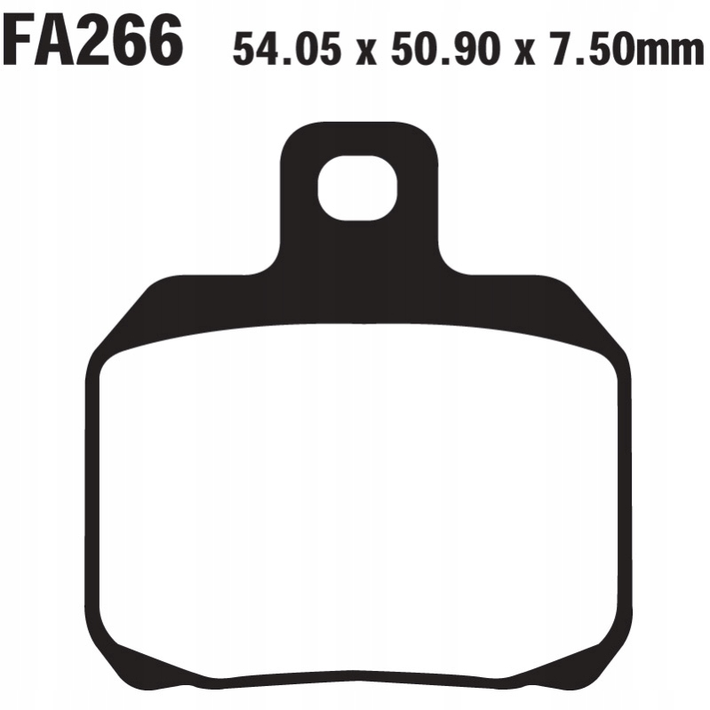 Klocki hamulcowe tył Piaggio X9 X8 125