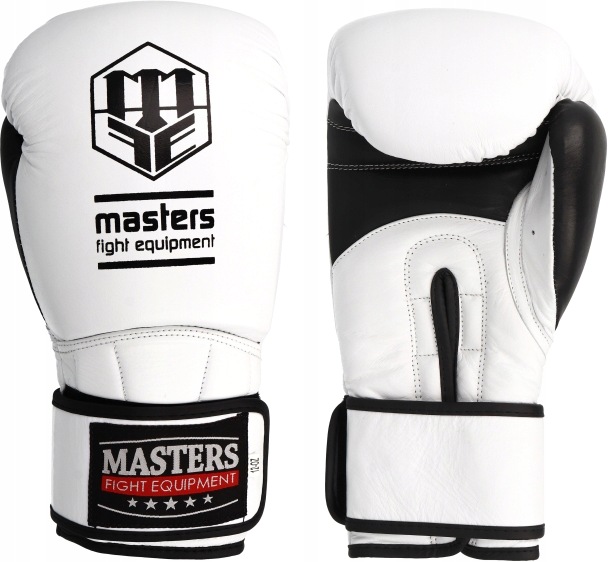 Kožené boxerské rukavice Masters Rbt-perfect-grip 12 oz Hovězí kůže