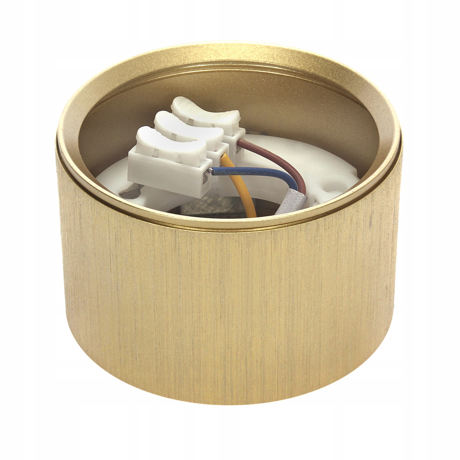 Oprawa Natynkowa Halogenowa Tuba LED Sufitowa Na Żarówkę GX53 Złota Kod producenta ID-1402