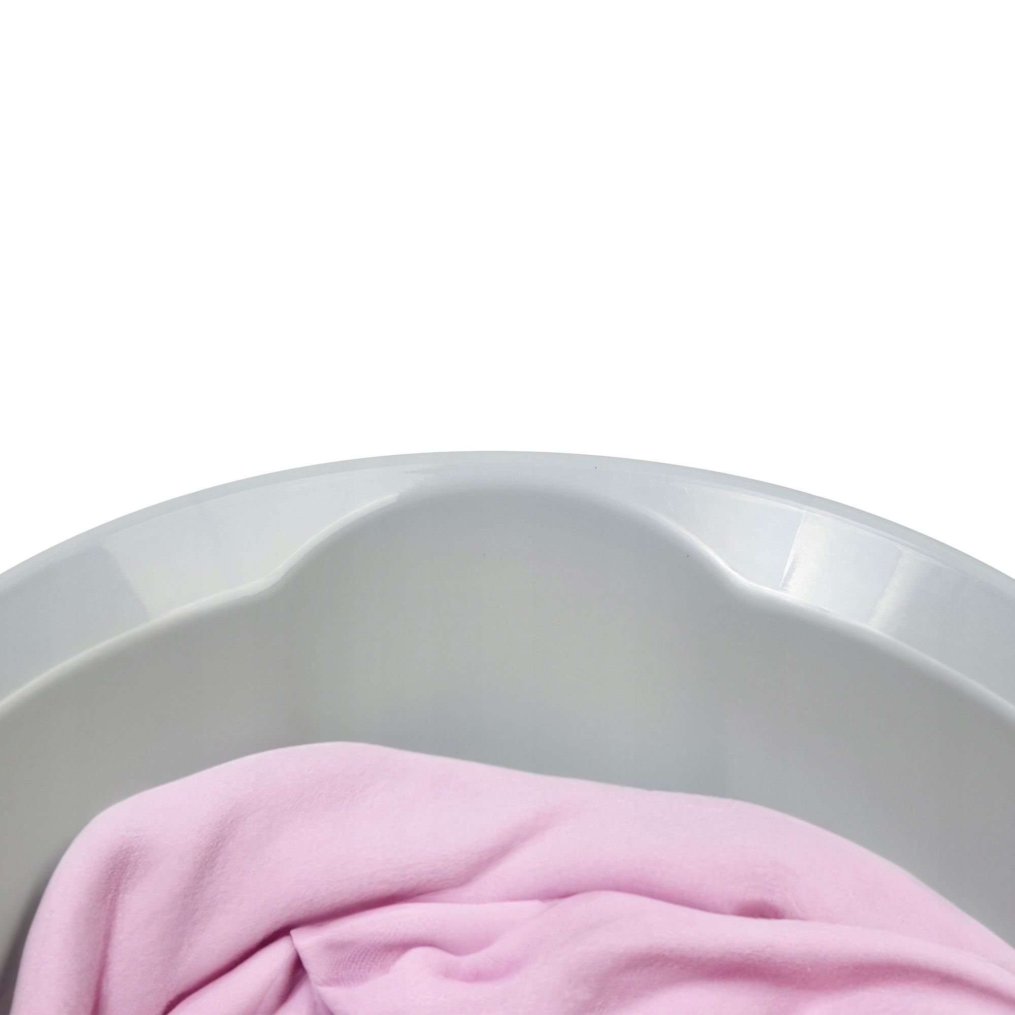 MISKA PLASTIKOWA 14L OKRĄGŁA NA PRANIE SZARA Marka Kadax