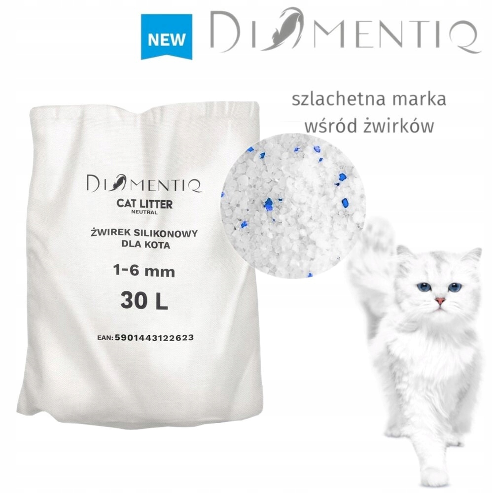 Diamentiq Neutral – neutrální stelivo – 30 l