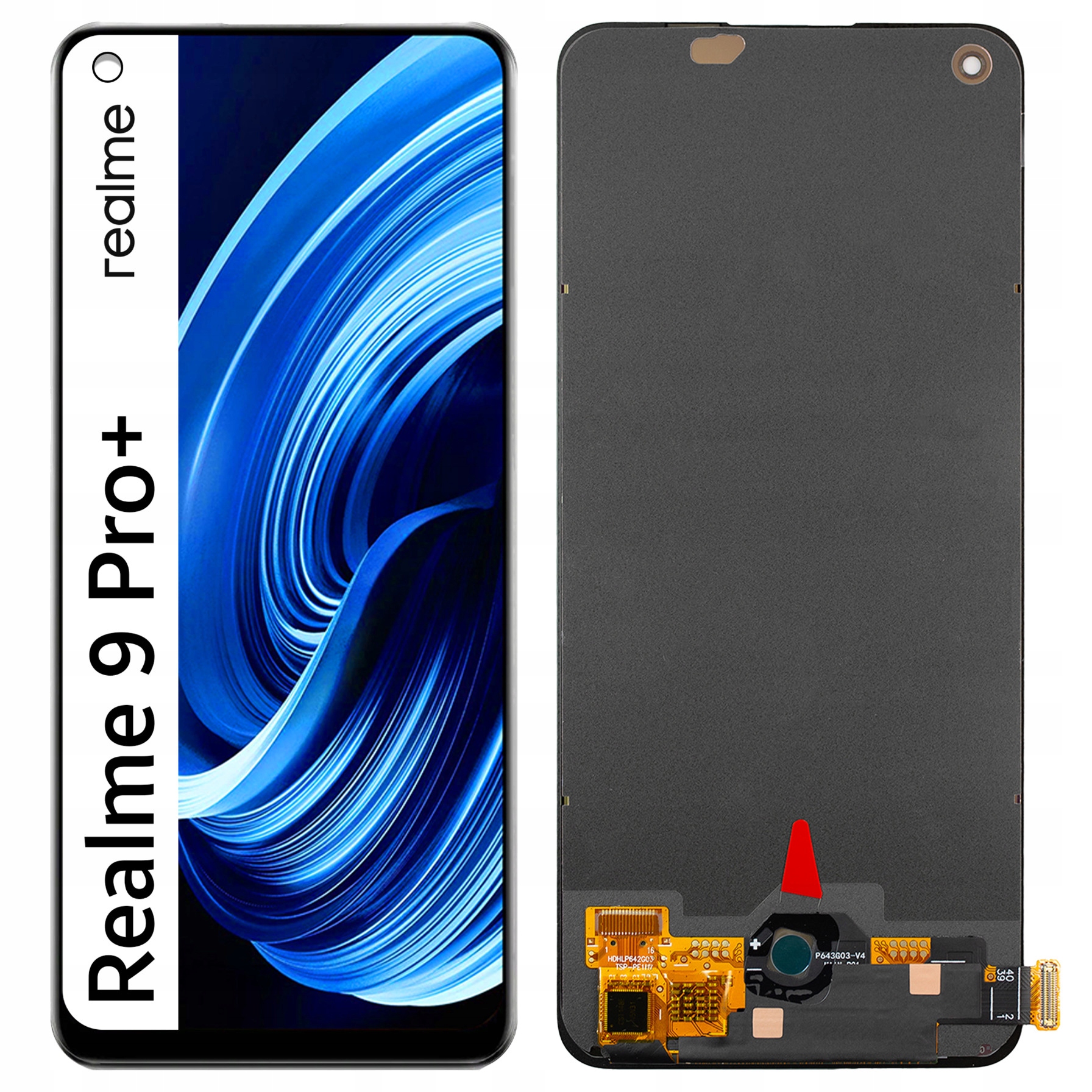 Displej pre Realme 9 Pro Plus LCD displej Oled RMX3392 RMX3393