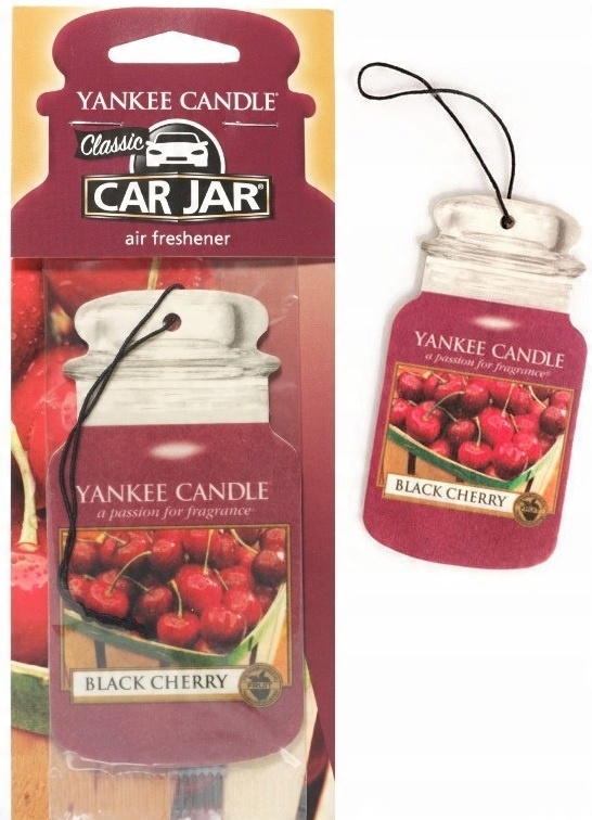

Yankee Candle Car Jar Black Cherry Zawieszka