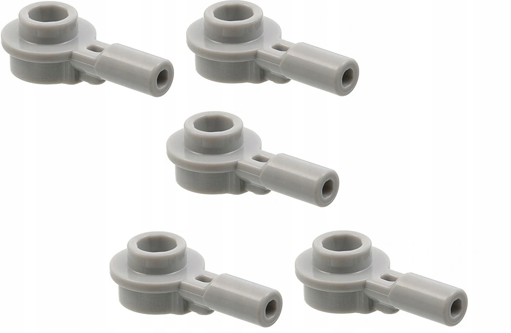 

Lego Płytka 1x1 uchwyt jasny szary 32828 -5 szt