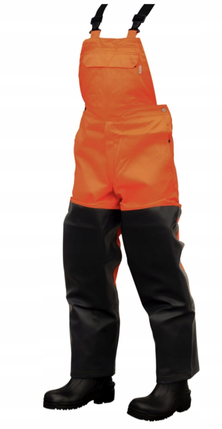 Podlahové kalhoty oranžové, zahradnické, velikost XXL 62