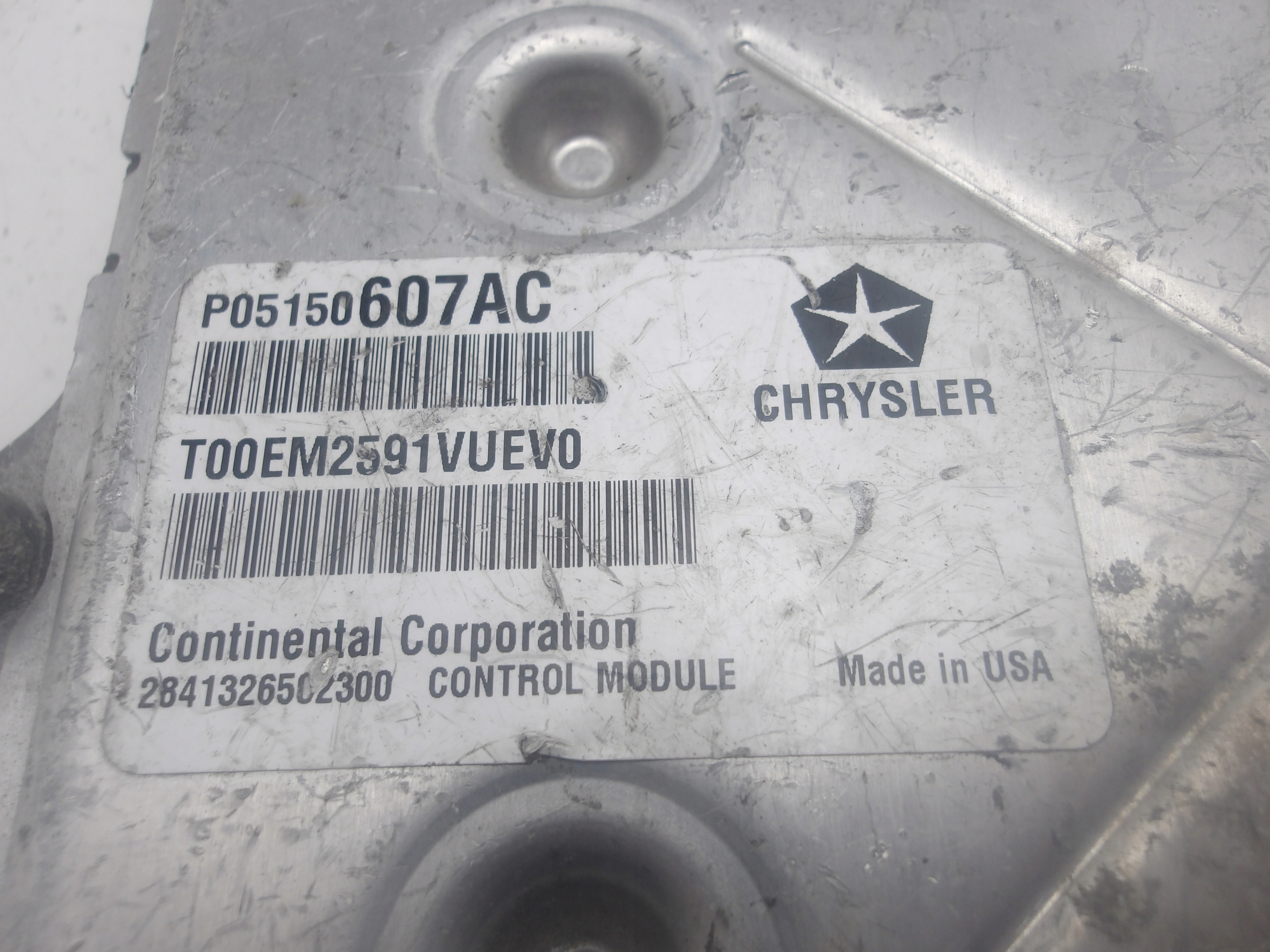 JEEP COMPASS e 11-17 2.4 16V computer Centralina Motore P05150607AC OE