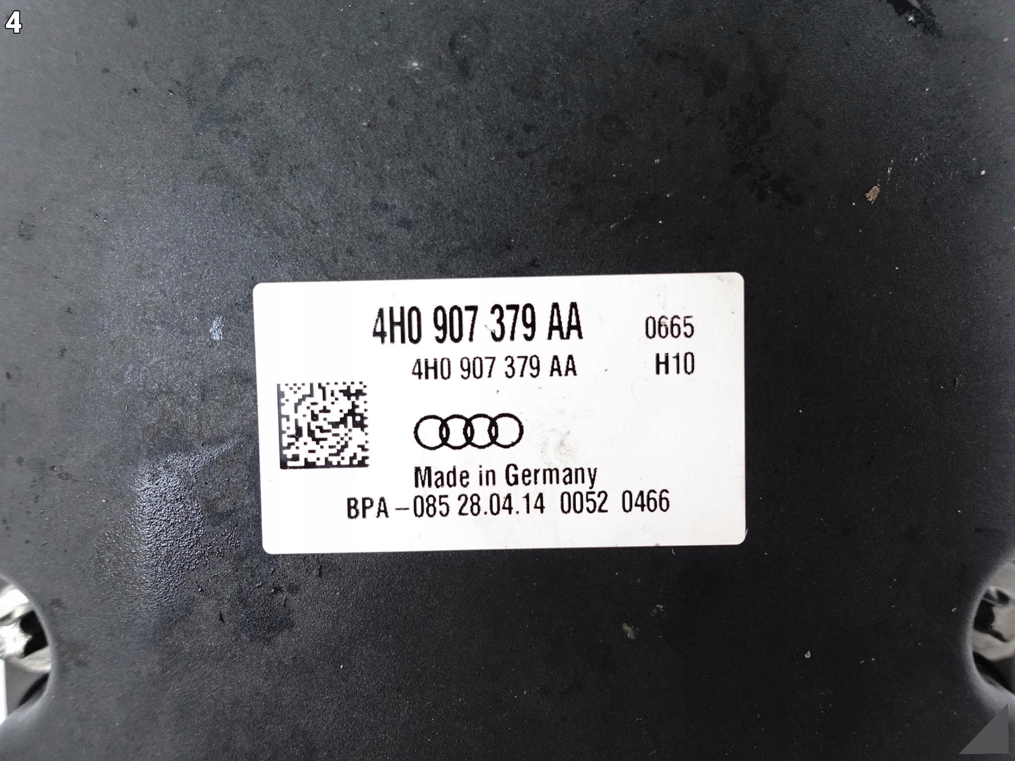 AUDI A8 S8 4H0 D4 LIFT 09-17 control unit pump ABS bracket