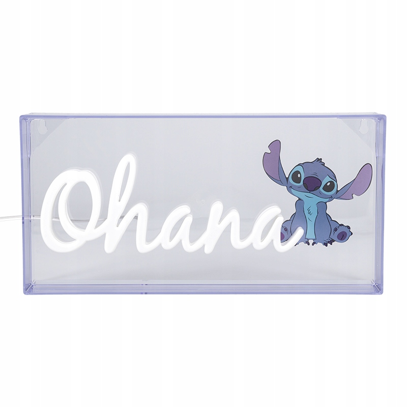 Ohana Neonová lampička Disney Stitch