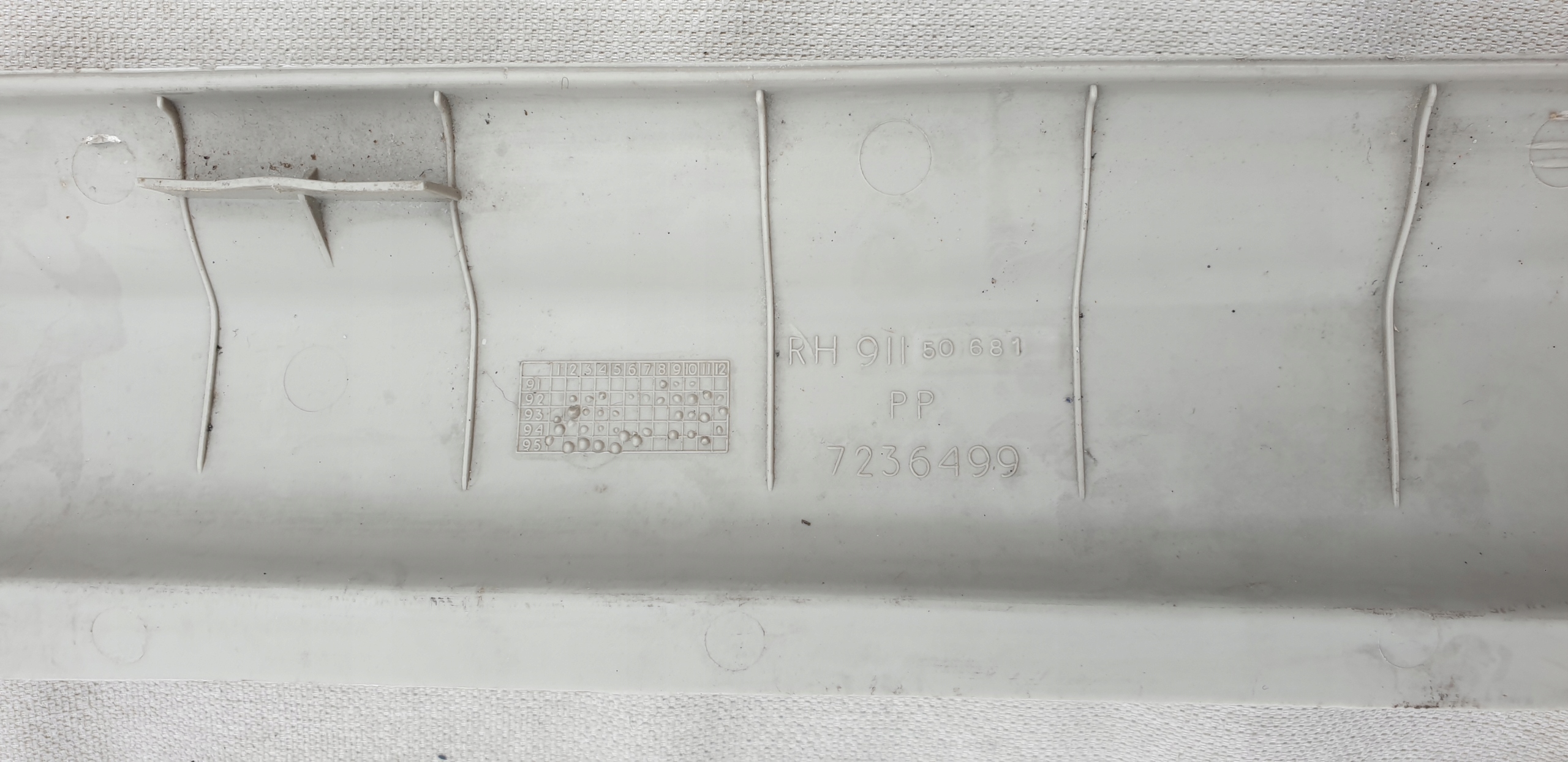 side cover SLUPKA A right left front OPEL FRONTERA A OE