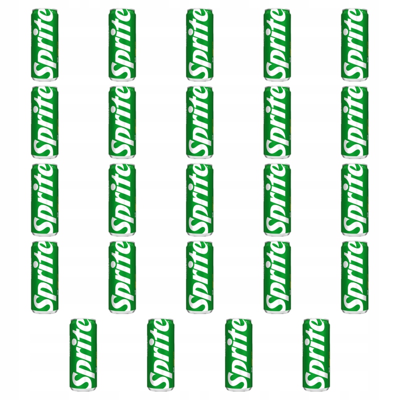 Sprite Sycený nápoj s citronovo-limetkovou příchutí 330 ml X24