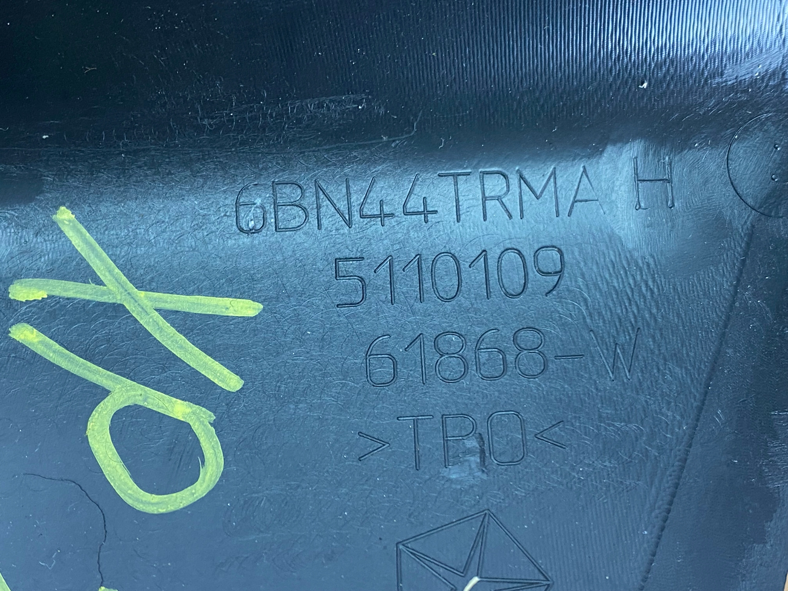 Poignée Support plaque Interne Dodge Ram 1500 2019+ USA