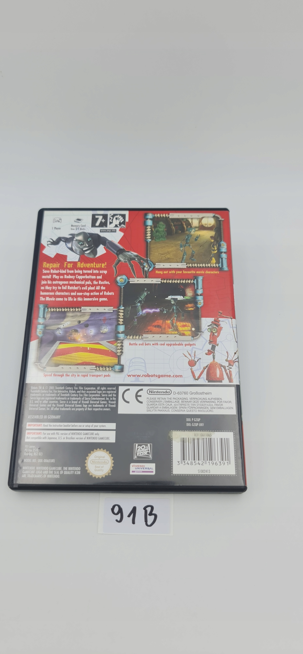 NINTENDO GAMECUBE ROBOTS Producent Nintendo