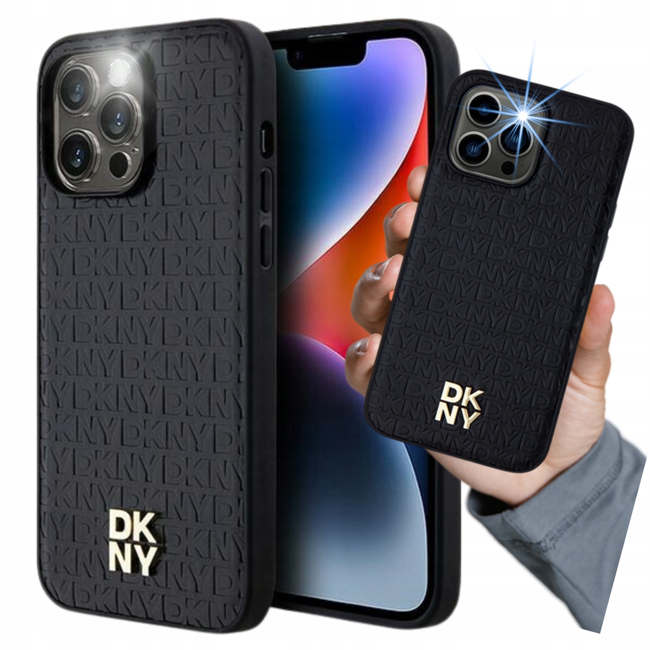 Etui Dkny do iPhone 14 Pro MagSafe case futerał pokrowiec obudowa plecki