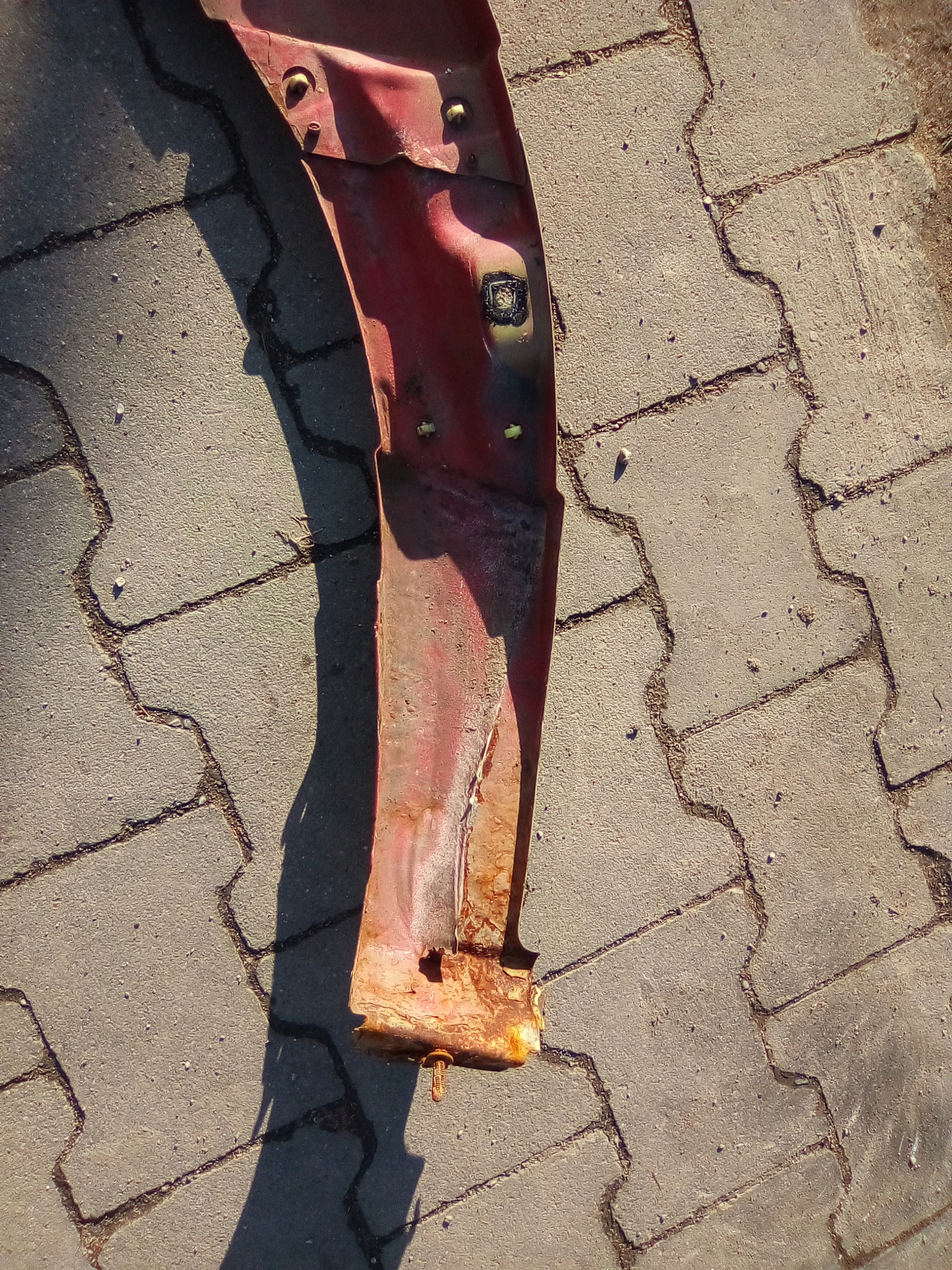 MERCEDES SPRINTER W906 LIFT fender front right red