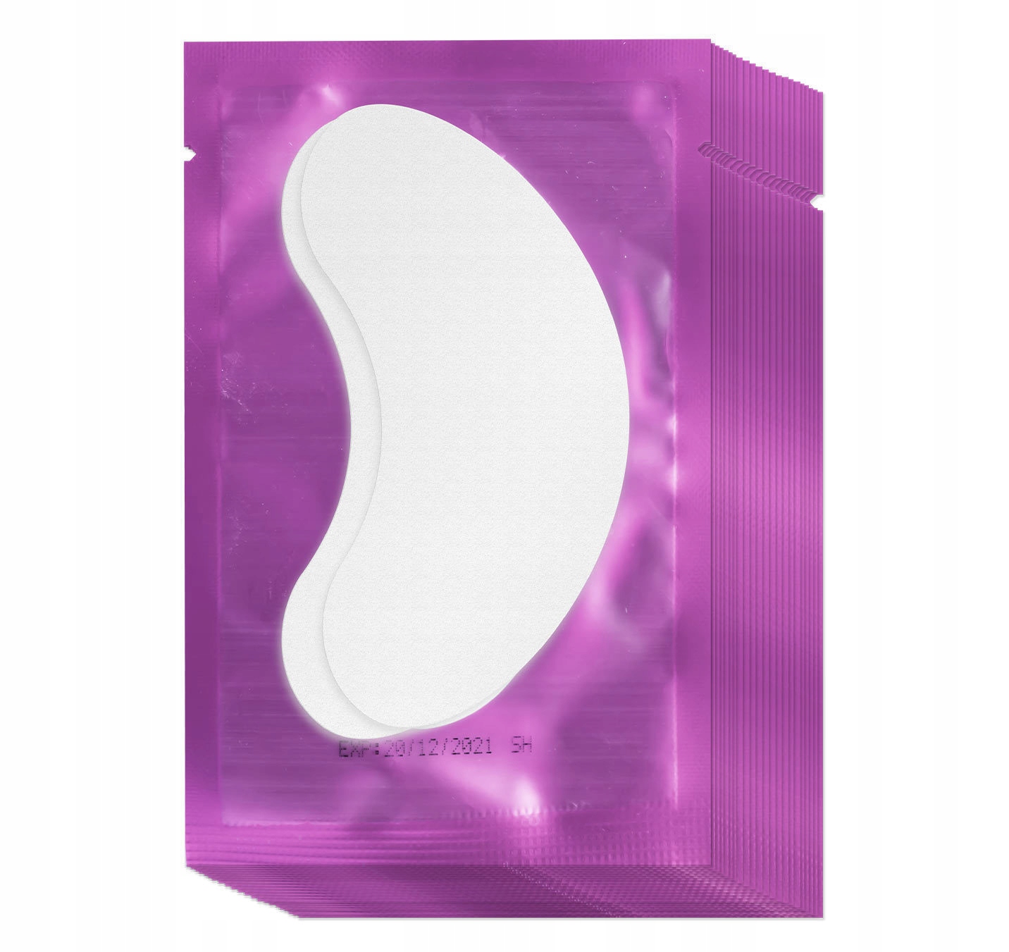 ŻELOWE PŁATKI POD OCZY DO PRZEDŁUŻANIA RZĘS 100szt Rodzaj płatki pod oczy