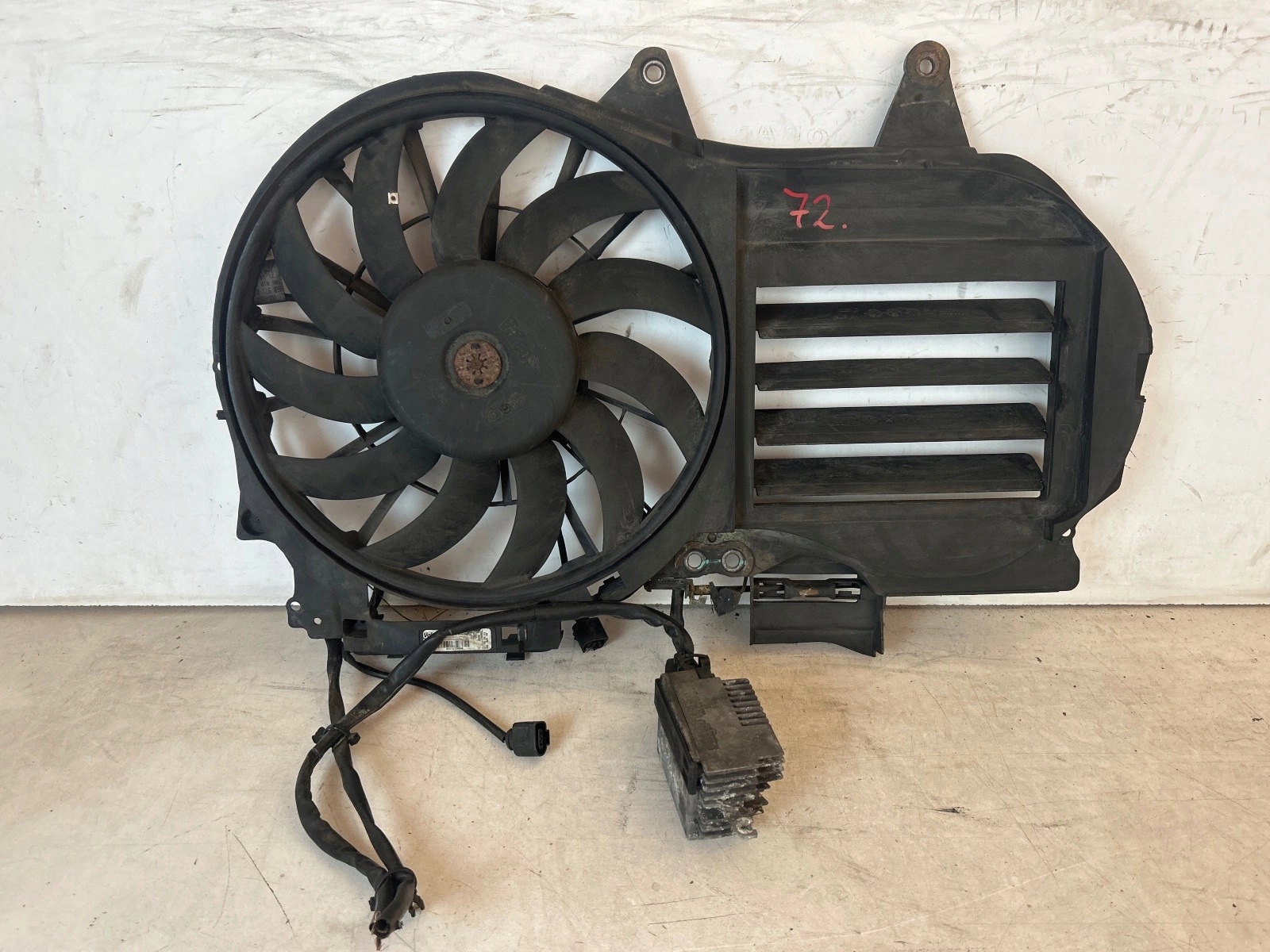 obal ventylátora ventilátor Audi A4 B7 Seat Exeo 2.0 TDI