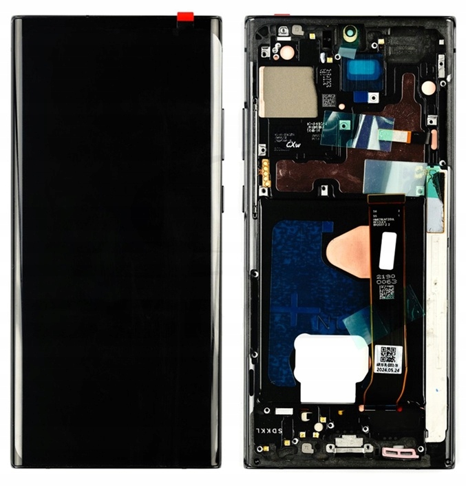 Nowy Ekran LCD Samsung Galaxy Note 20 Ultra SM-N985F/DS Oled Z Ramką Czarny