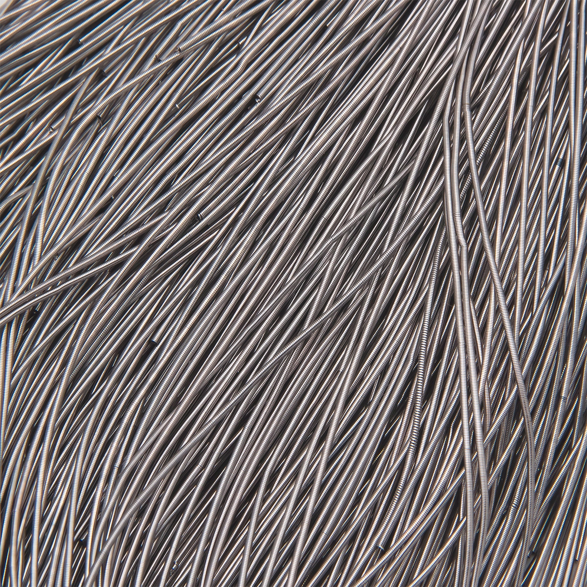 Bajorek do Haftu Miękka miedź 1mm Szary 580cm/10g