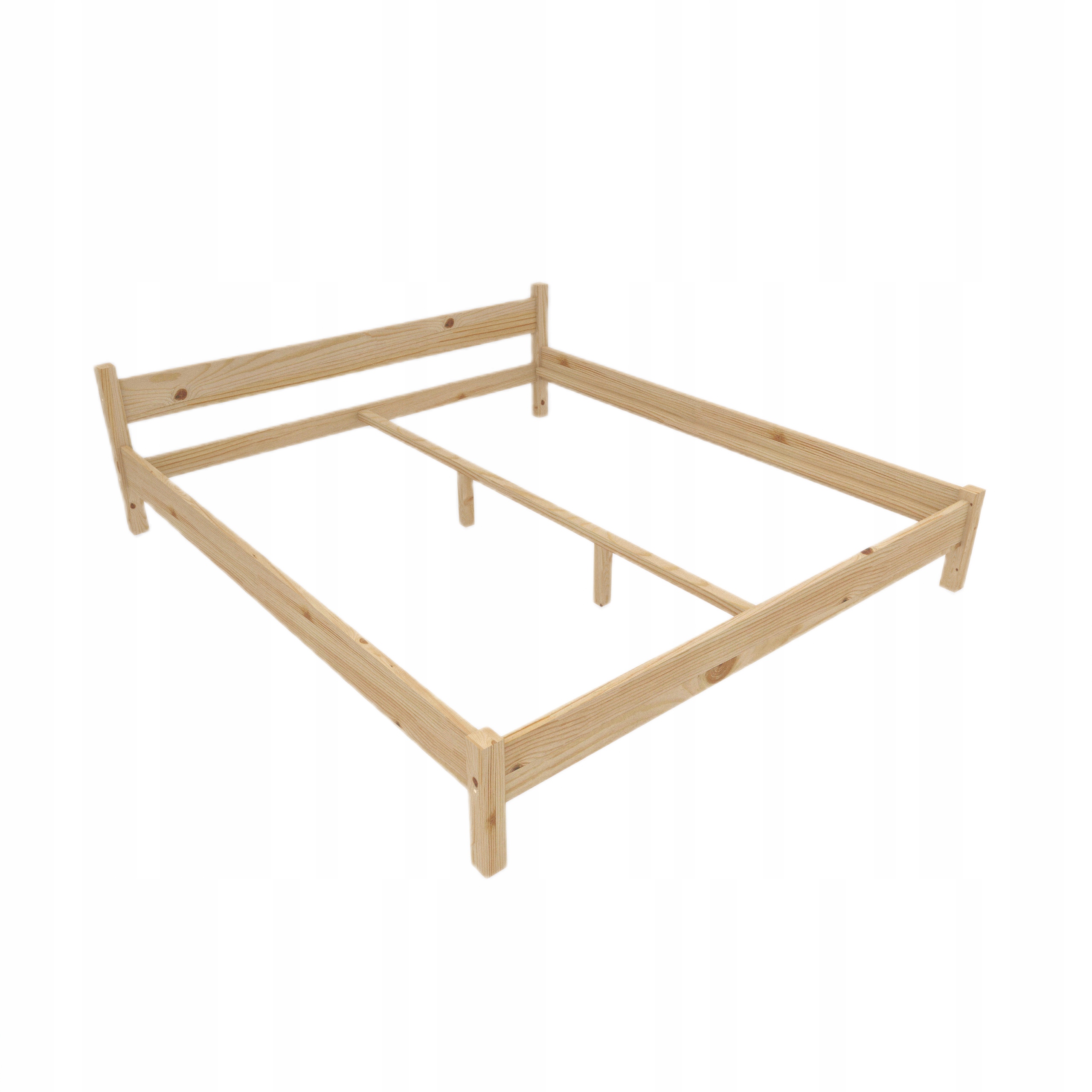 Lůžko 120x200 Forest Pro Mládež Dřevěné bez roštu Pohodlné Jednolůžkové