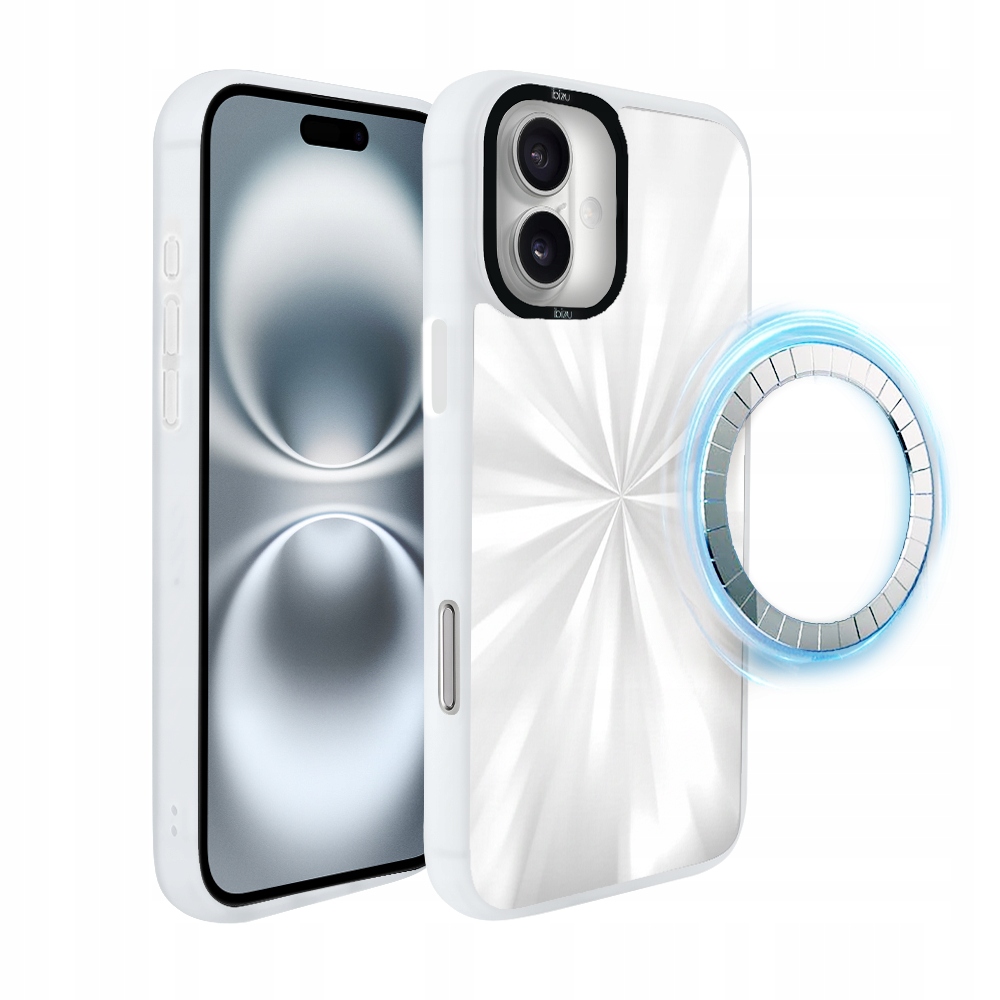 Matný Pouzdro DropGuard pro iPhone 16 Ibizu s MagSafe, perleťový